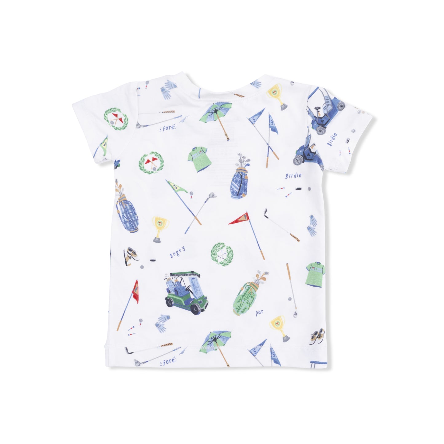 Golf Things - Short Sleeve Loungewear Set-Angel Dear