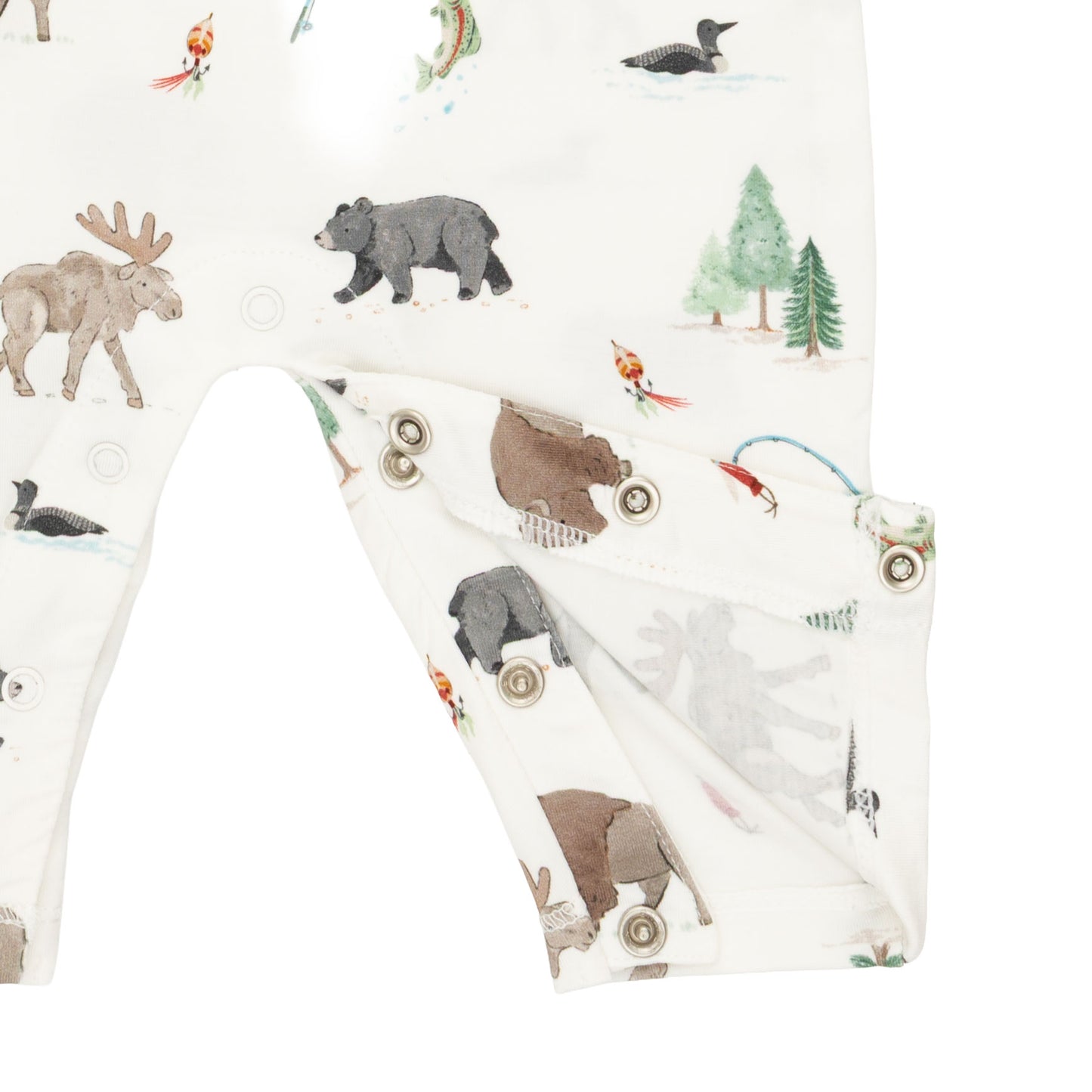 Northern Woodland Animals - Polo Romper