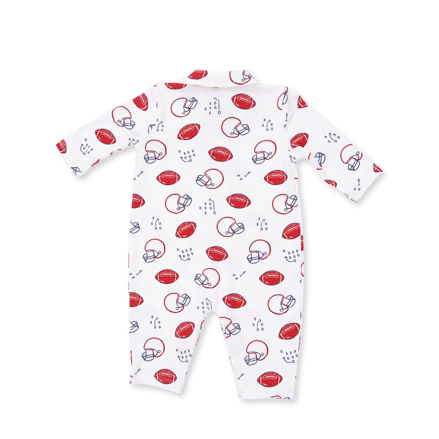 Touchdown Time - Polo Romper