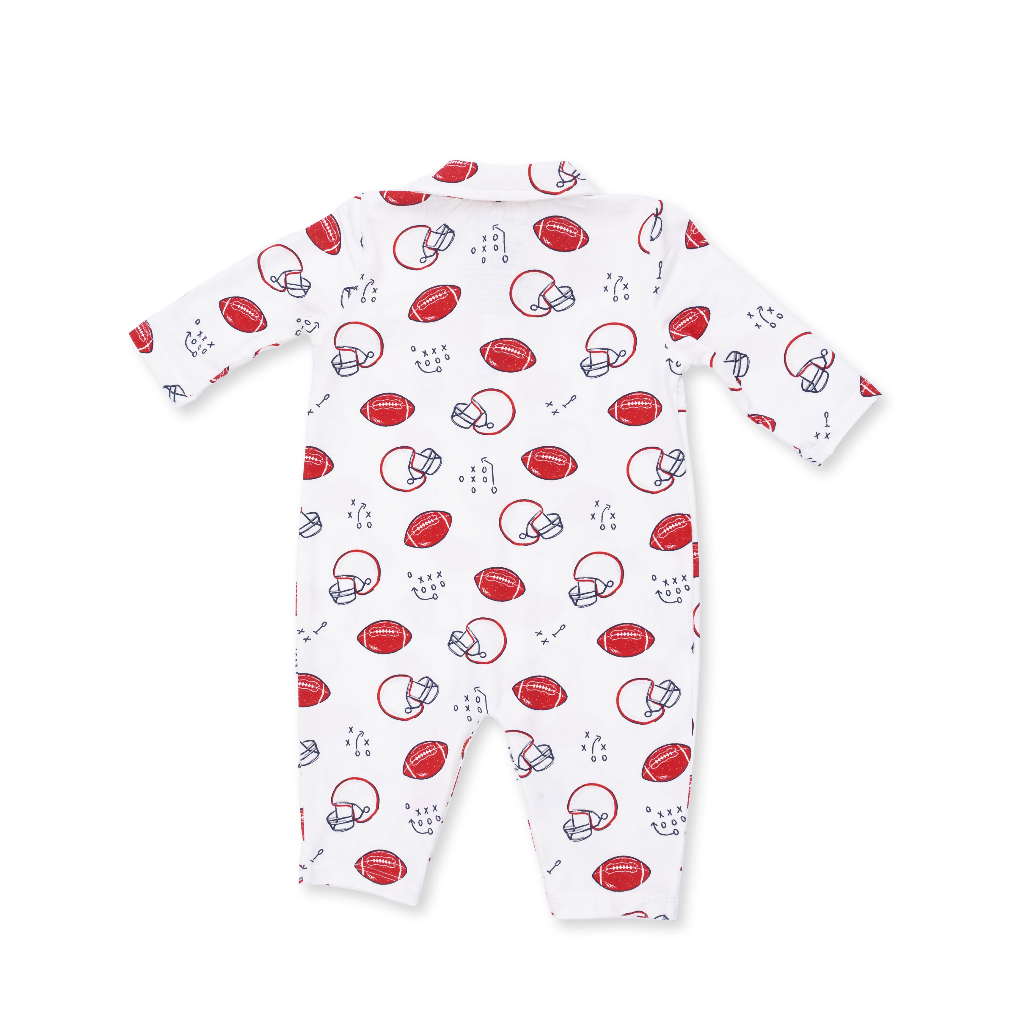 Touchdown Time - Polo Romper