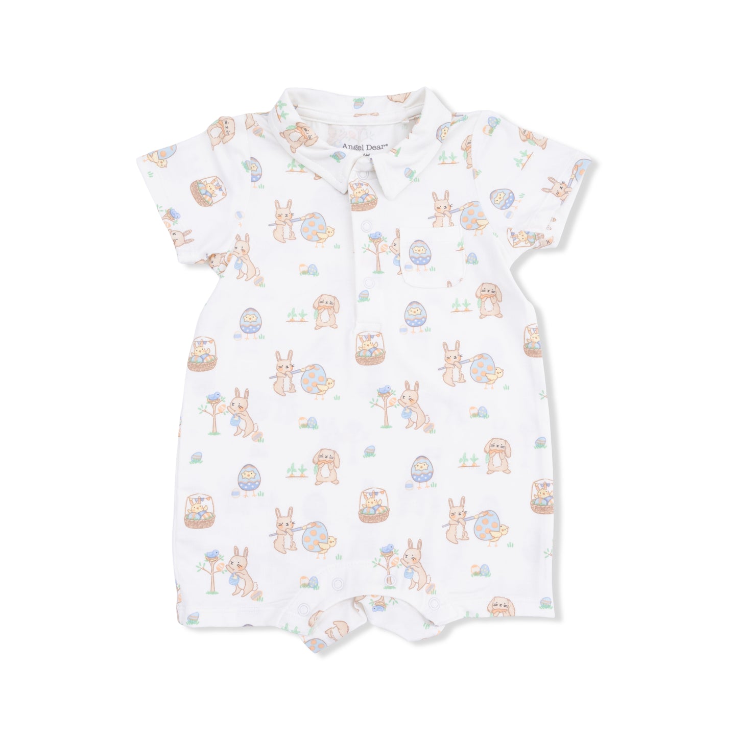 Easter Egg Hunt Uni  - Polo Shortie-Angel Dear