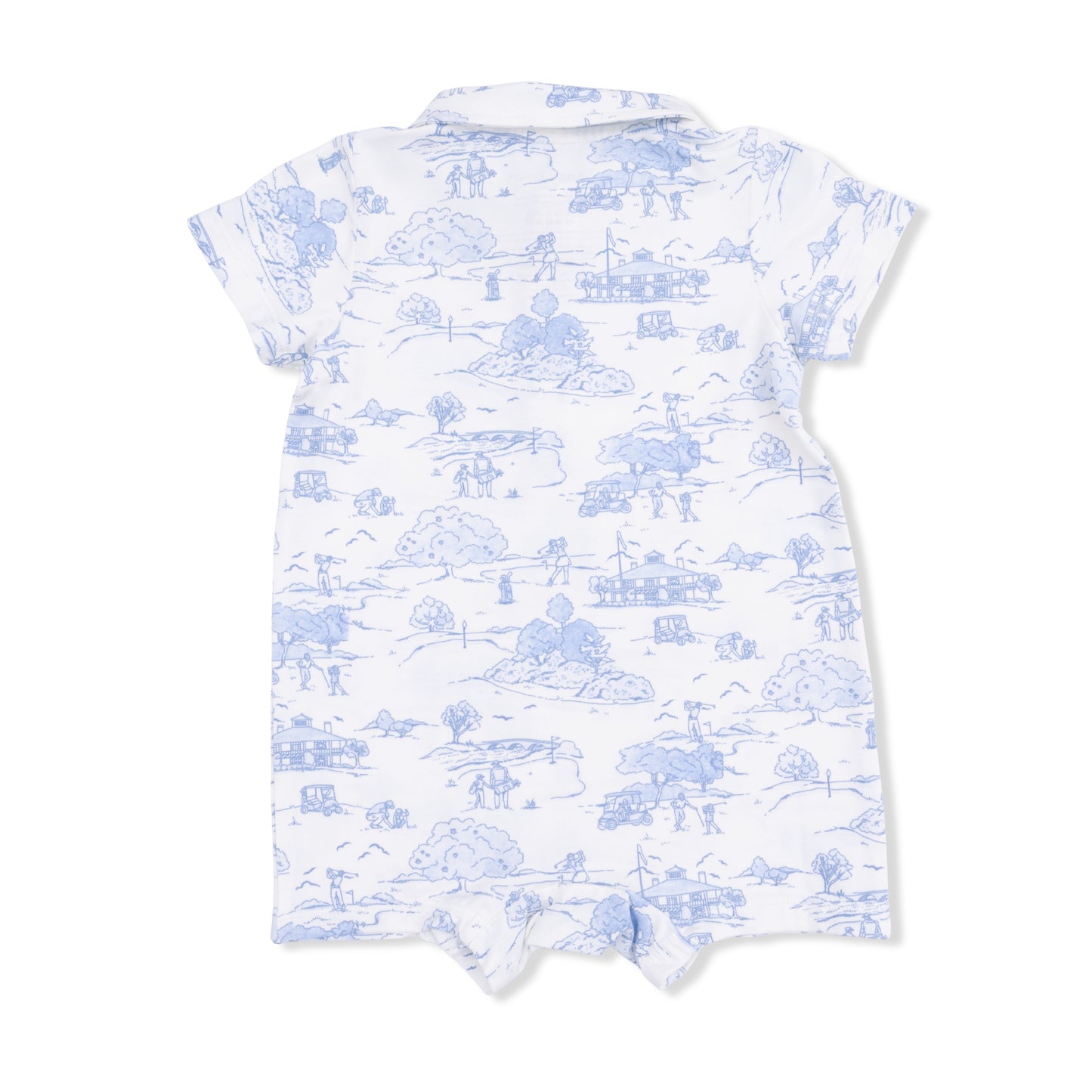 Golf Toile - Polo Shortie-Angel Dear