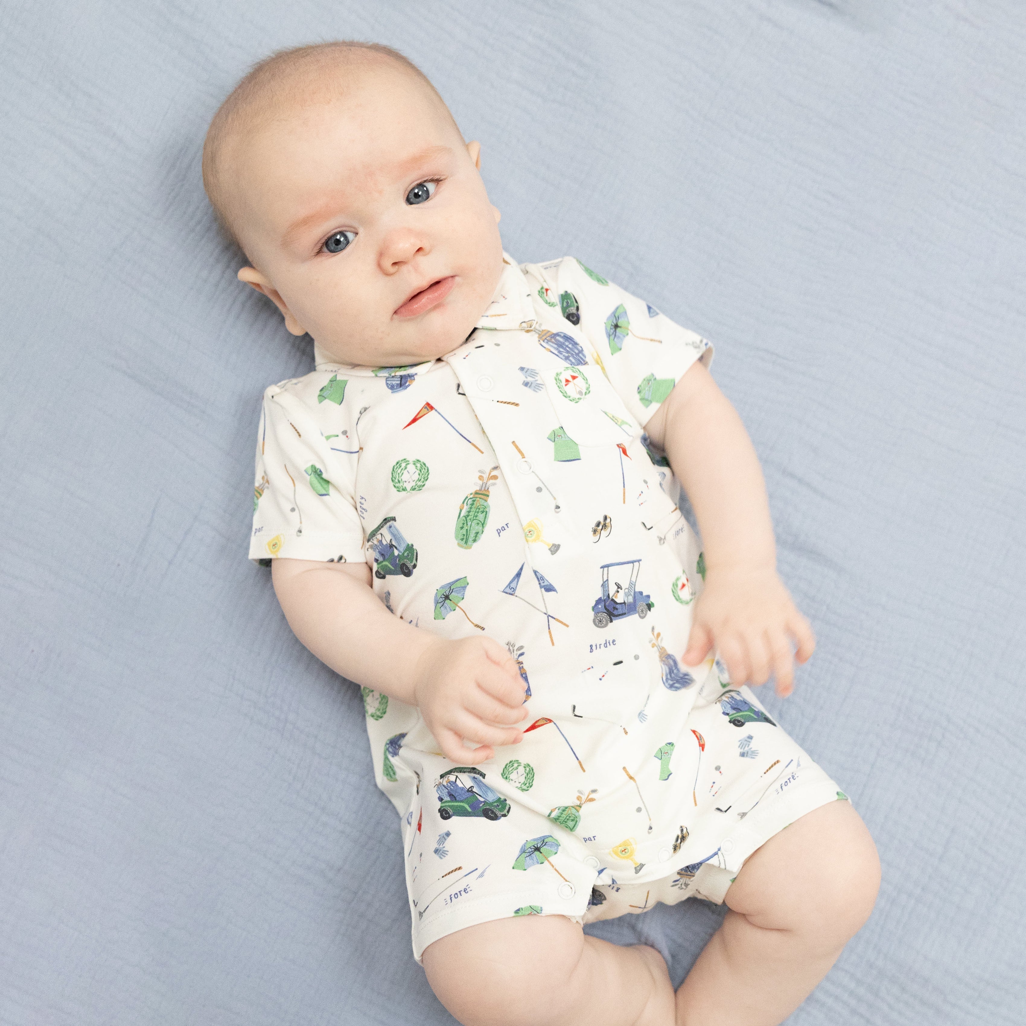 Golf Things - Polo Shortie-Angel Dear