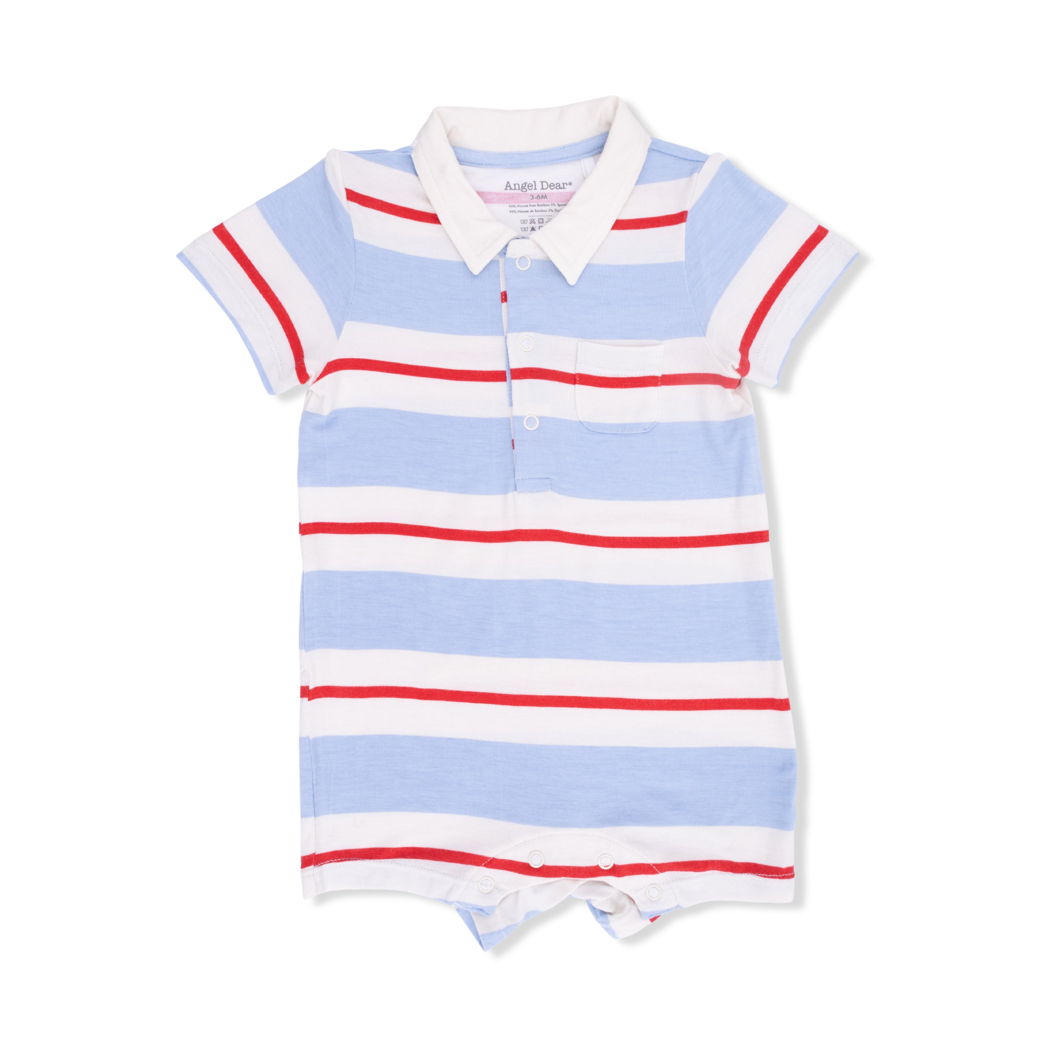 Preppy Rugby - Polo Shortie-Angel Dear