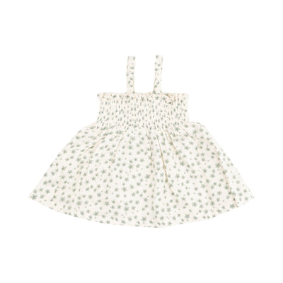 Smocked Top & Bloomer -Jadeite Simple Floral