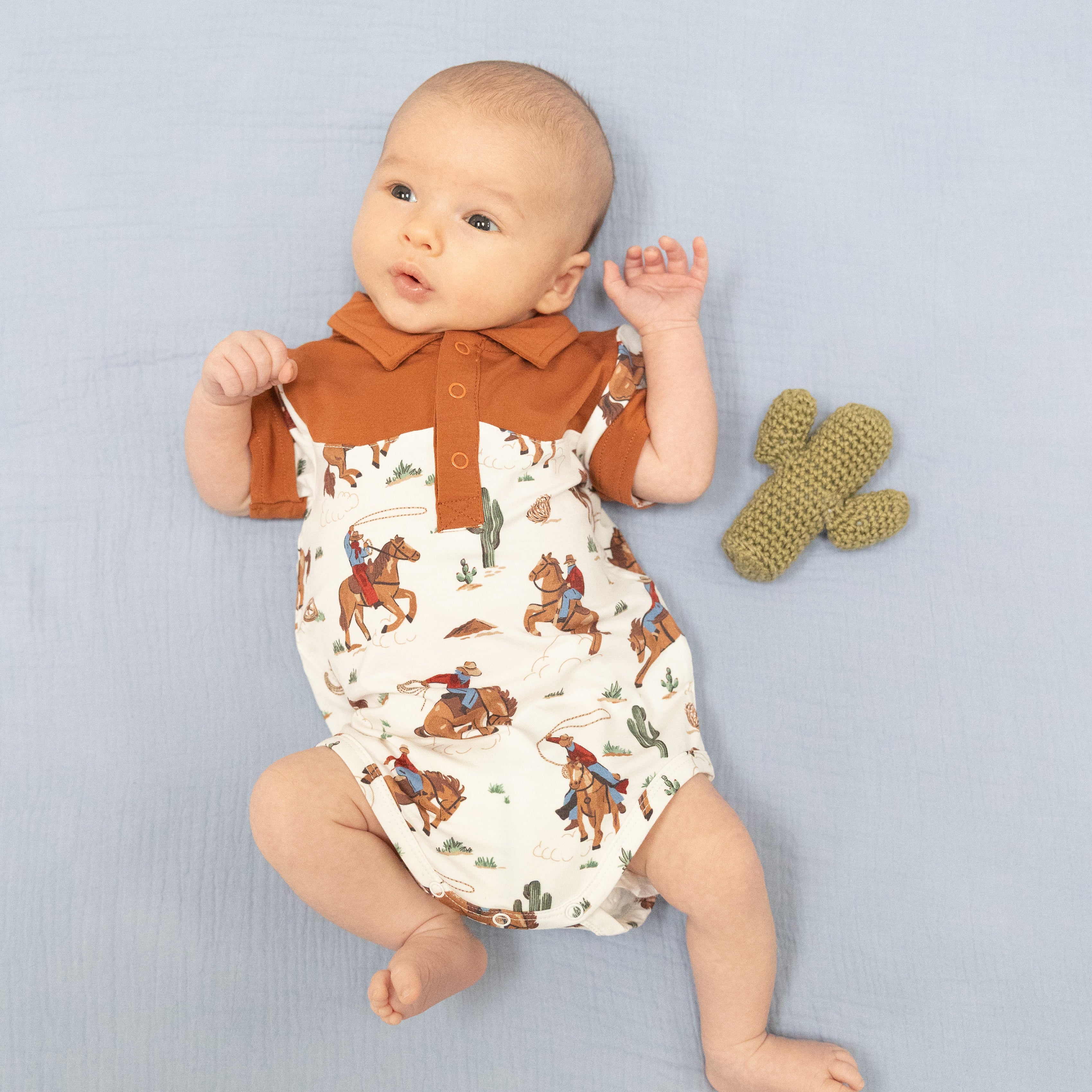 Buckaroo Western - Cowboy Bodysuit-Angel Dear