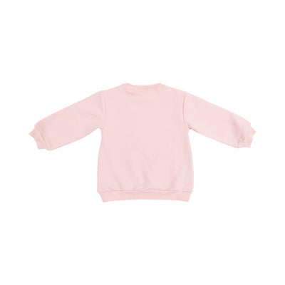 Oversize Sweatshirt with Applique- Bows and Ballet