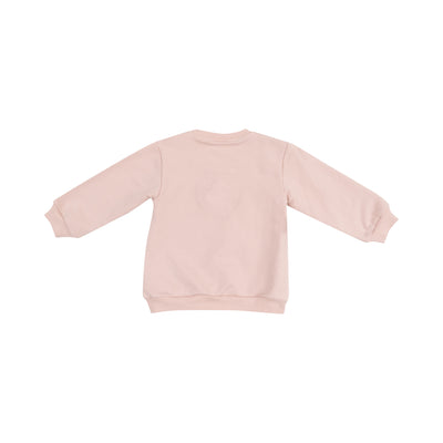 French Terry Oversize  Applique Sweatshirt + Leggings - Daisy Pop-Angel Dear