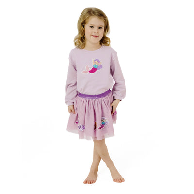 Oversize Sweatshirt with Applique - Mermaid