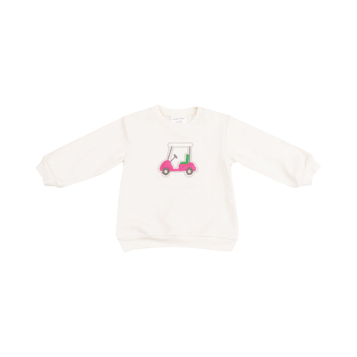 Oversize Sweatshirt with Applique - Golf Cart French Terry