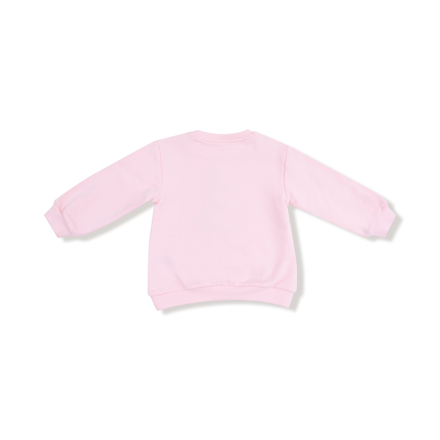 #1 Fan Oversized Sweatshirt in our  Varsity - Pink print from Angel Dear