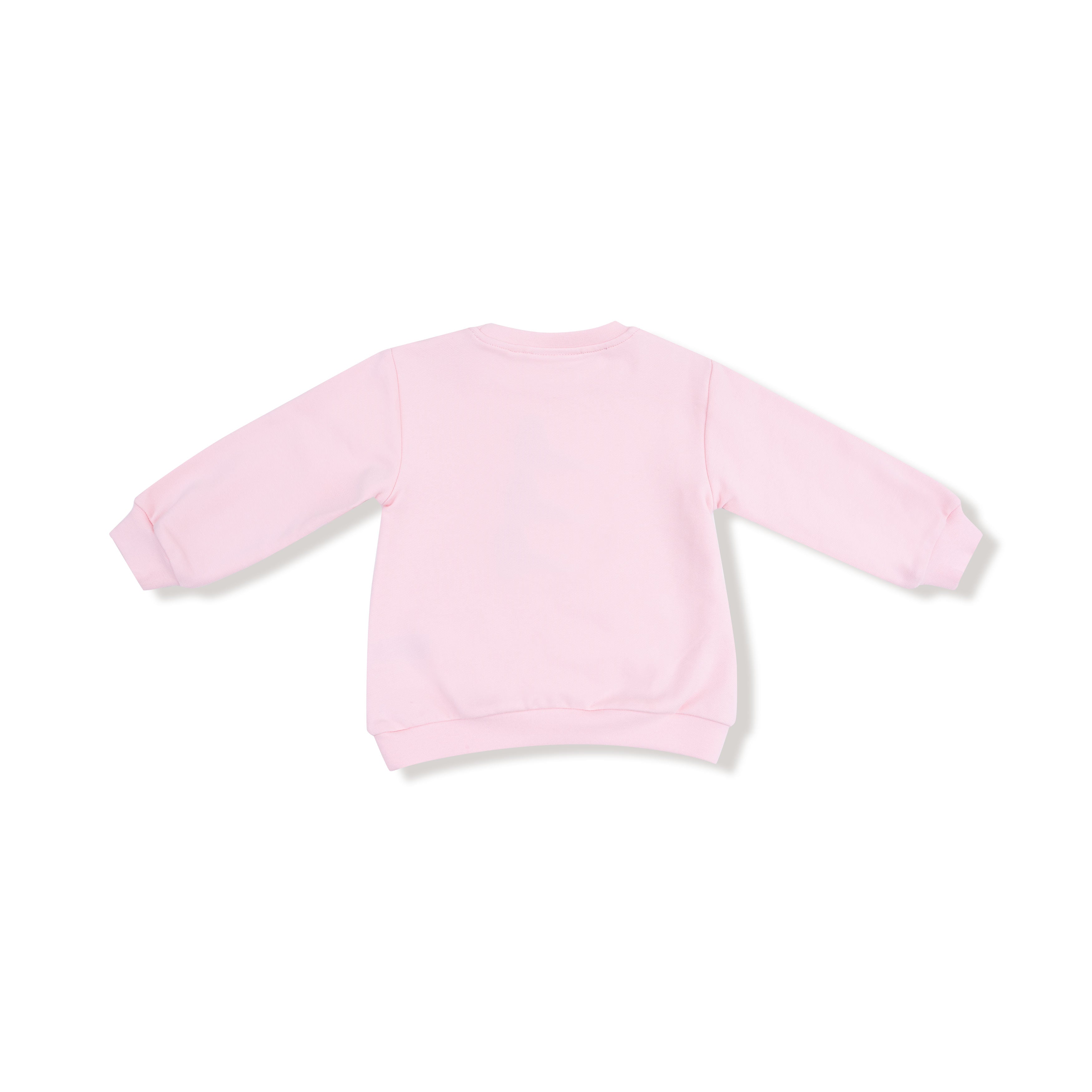 #1 Fan Oversized Sweatshirt in our  Varsity - Pink print from Angel Dear