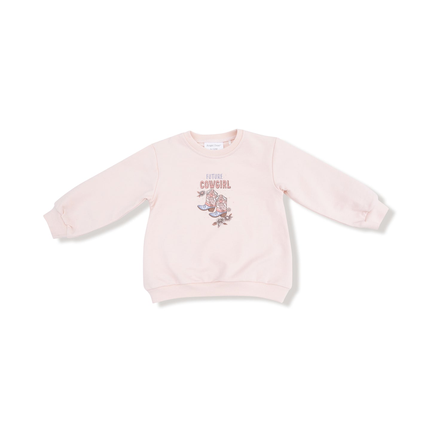 Oversize Sweatshirt and Baby Bell Set in our  Future Cowgirl print from Angel Dear