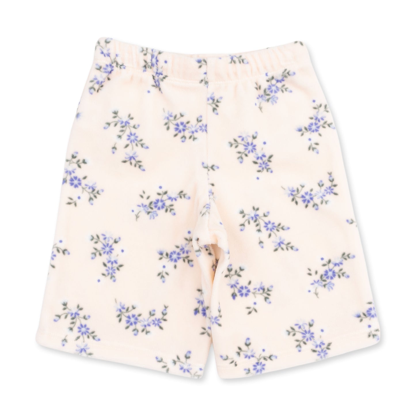 Sweet Hanna Floral Velour - Oversized Sweatshirt and Wide Leg Pant
