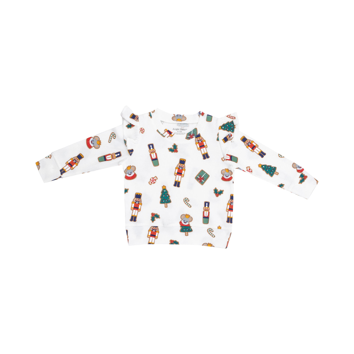 Ruffle Sweatshirt - Nutcracker Christmas Cookies