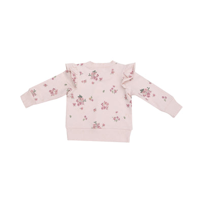 Ruffle Sweatshirt - Woodsorrel