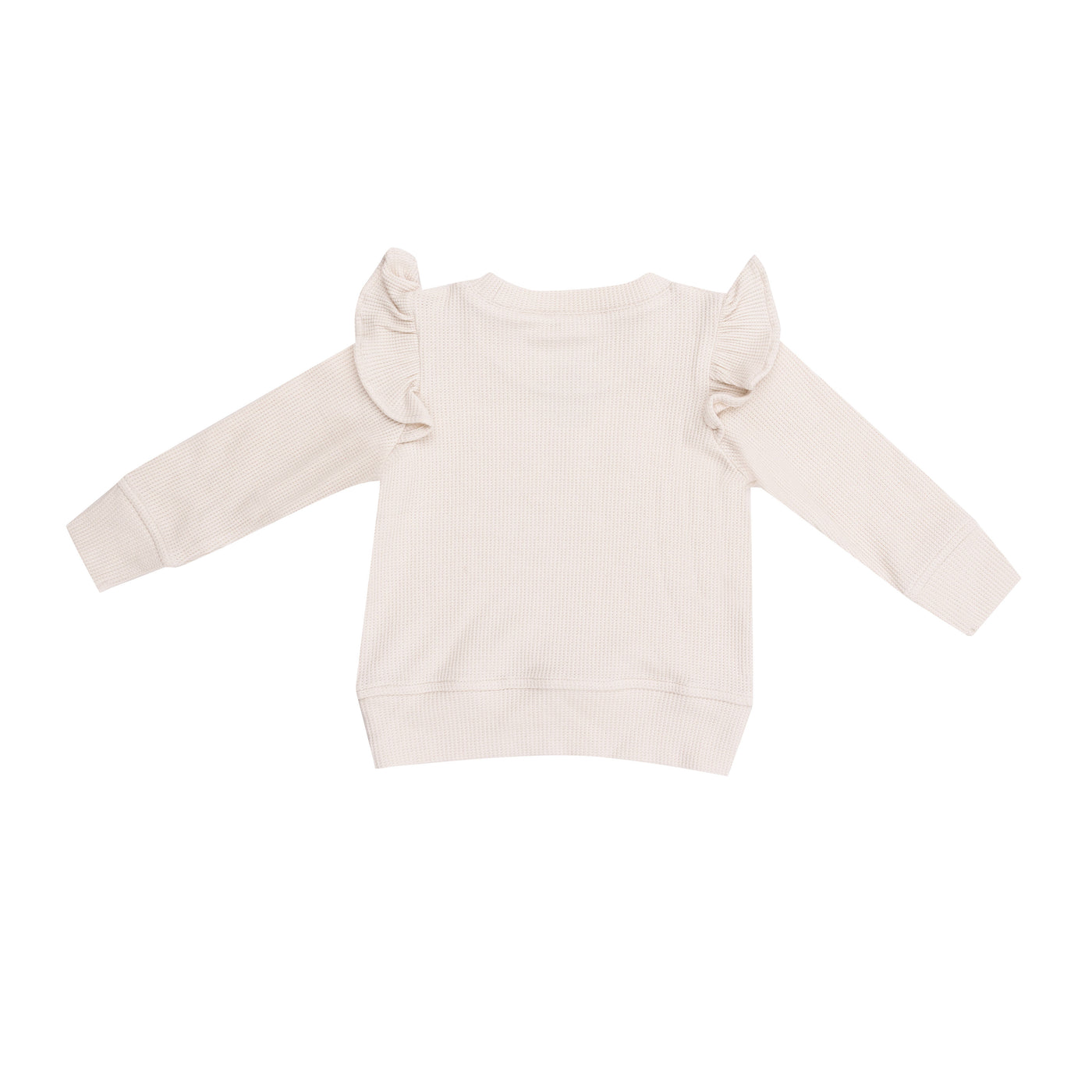 Ruffle Sweatshirt - Thankful