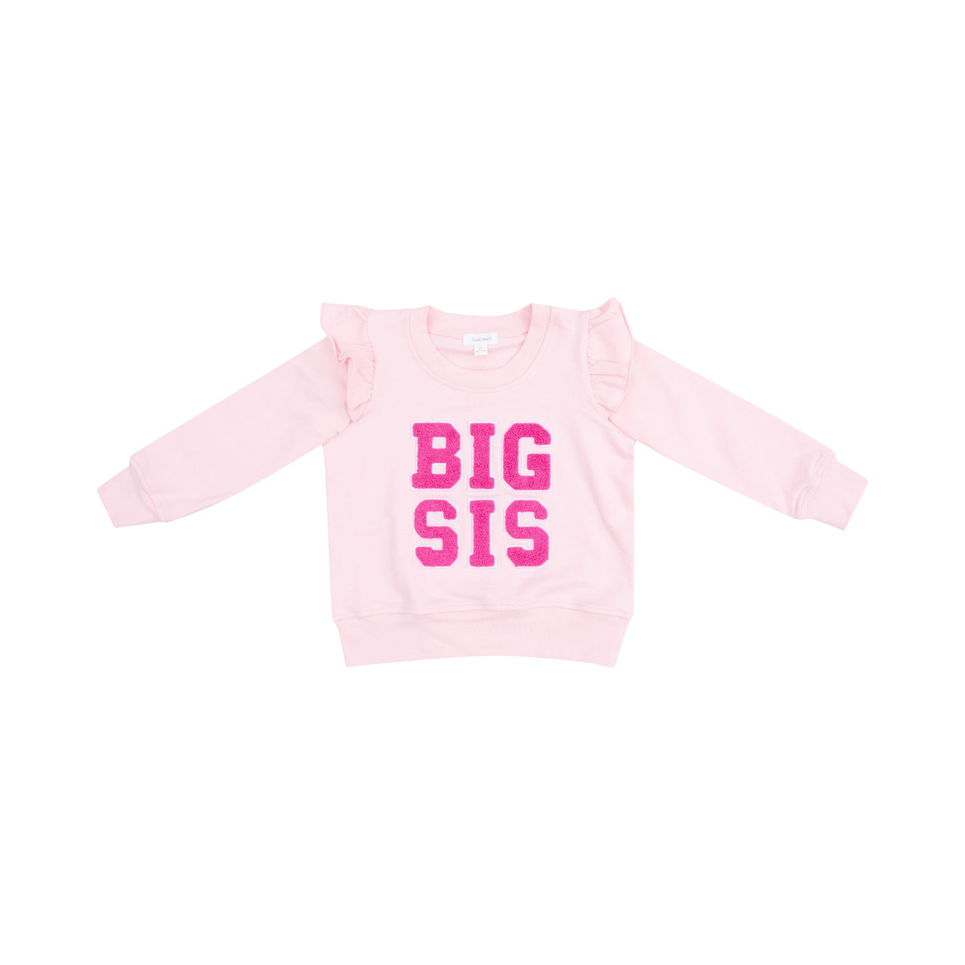 Ruffle Sweatshirt - Sibling Big Sis-Angel Dear