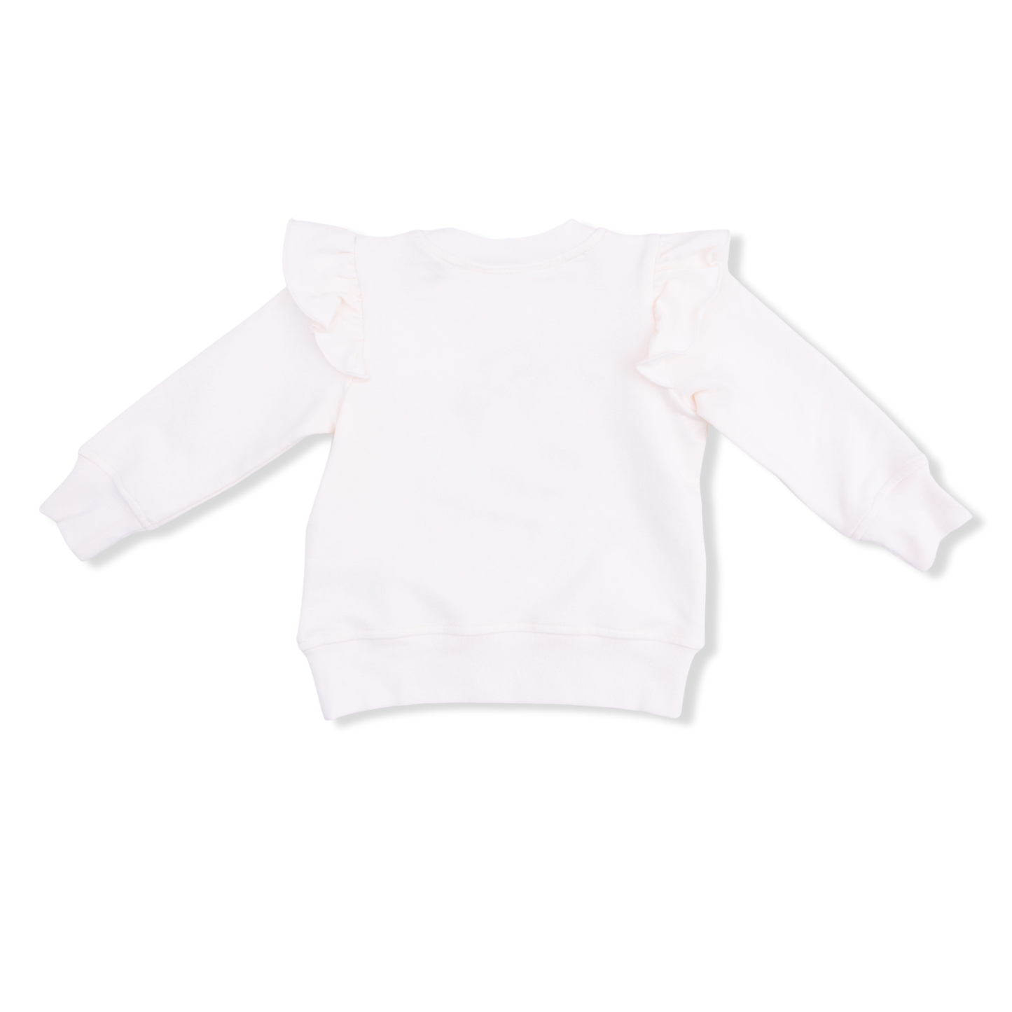 Ballet Team French Terry - Ruffle Sweatshirt-Angel Dear