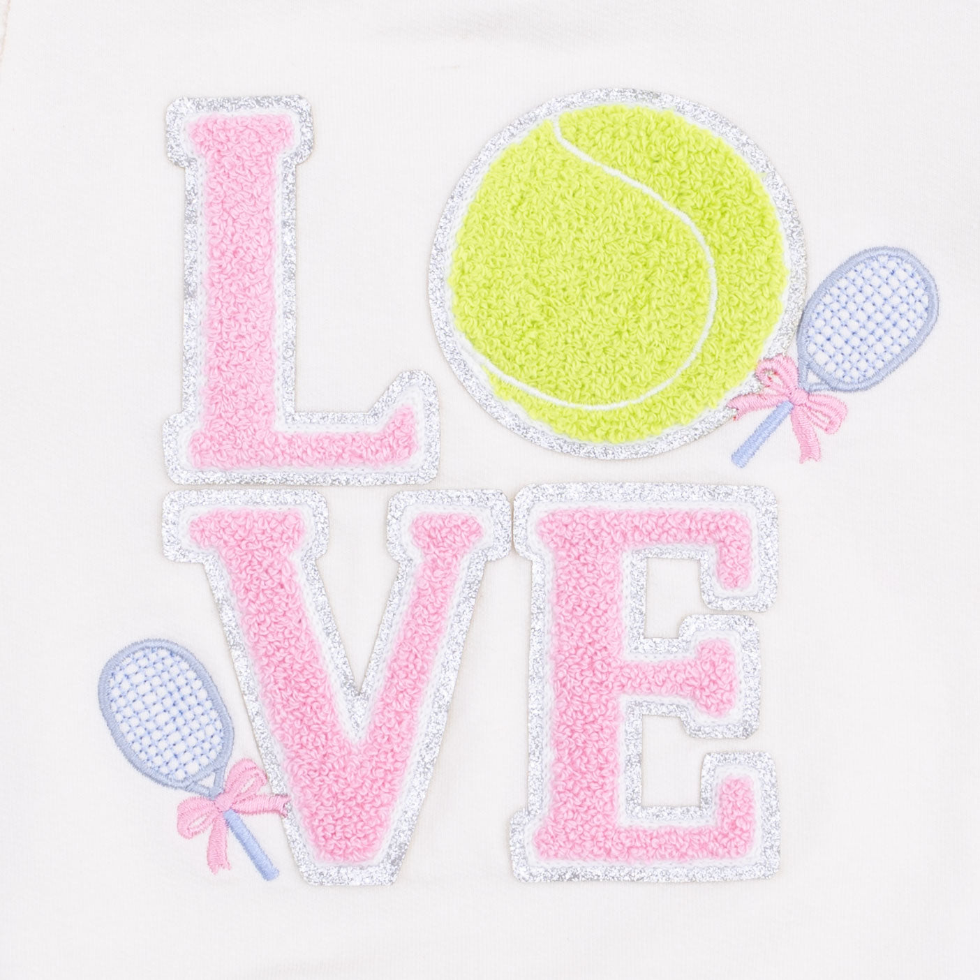 Pretty Tennis - Ruffle Sweatshirt