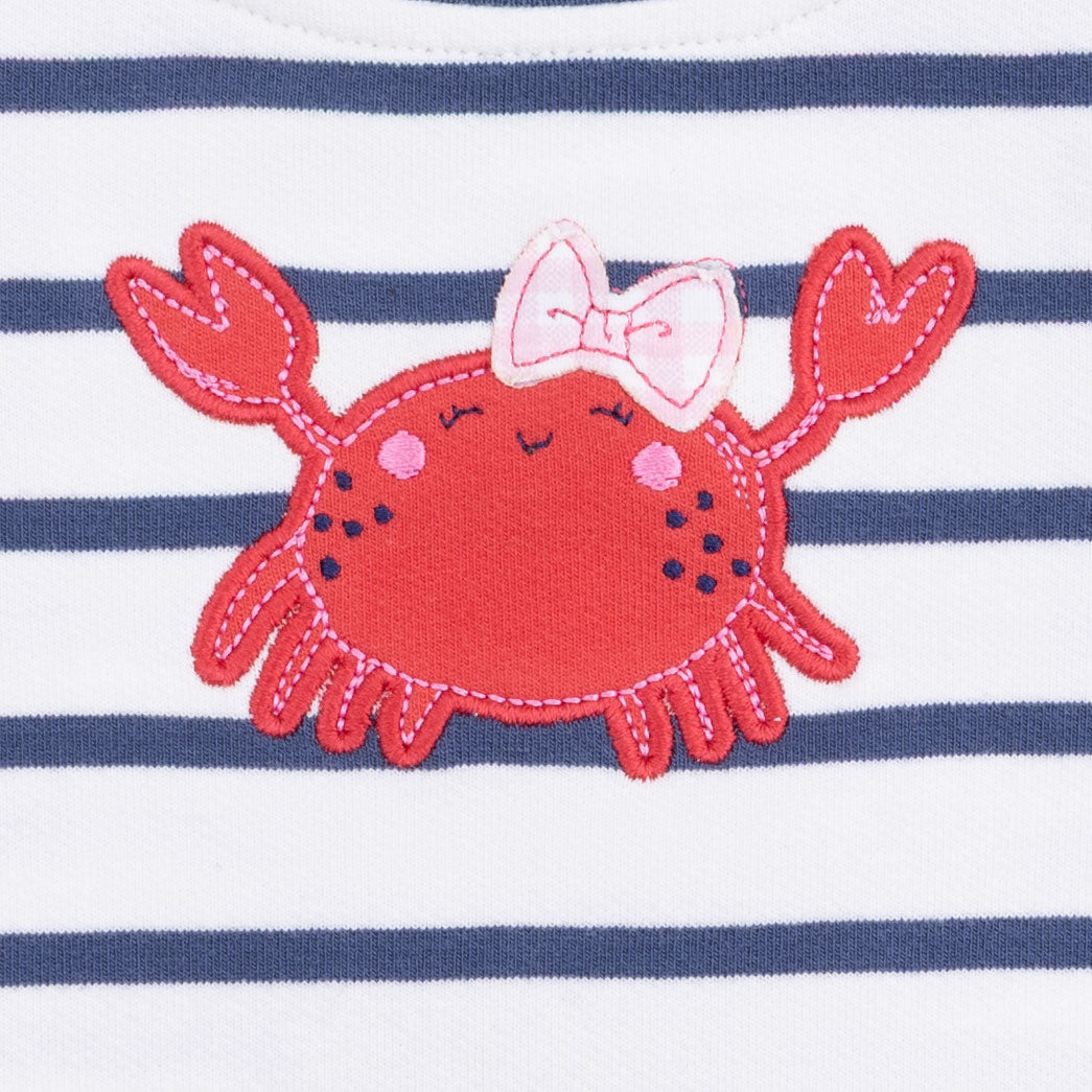 Sailor Sea Creatures Appliques - Ruffle Sweatshirt