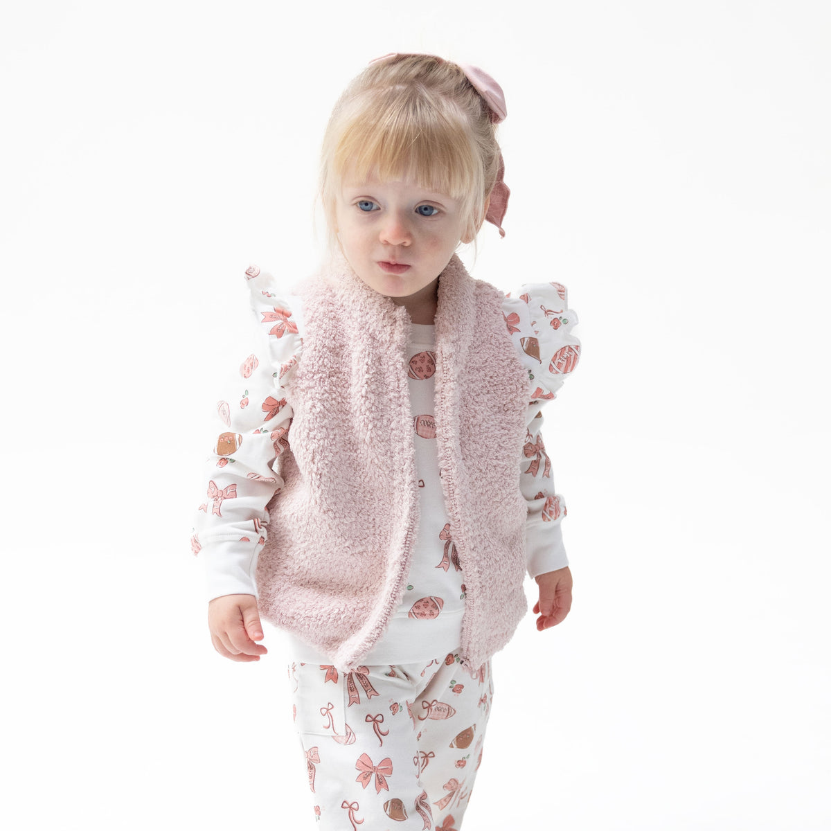 Chenille - Blush Vest
