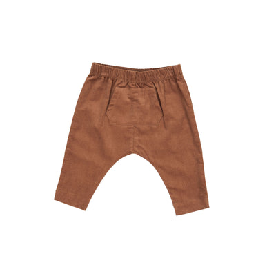 Drop Crotch Jogger - Amber Brown-Angel Dear