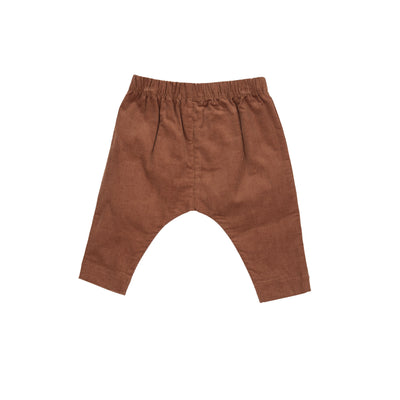 Drop Crotch Jogger - Amber Brown-Angel Dear