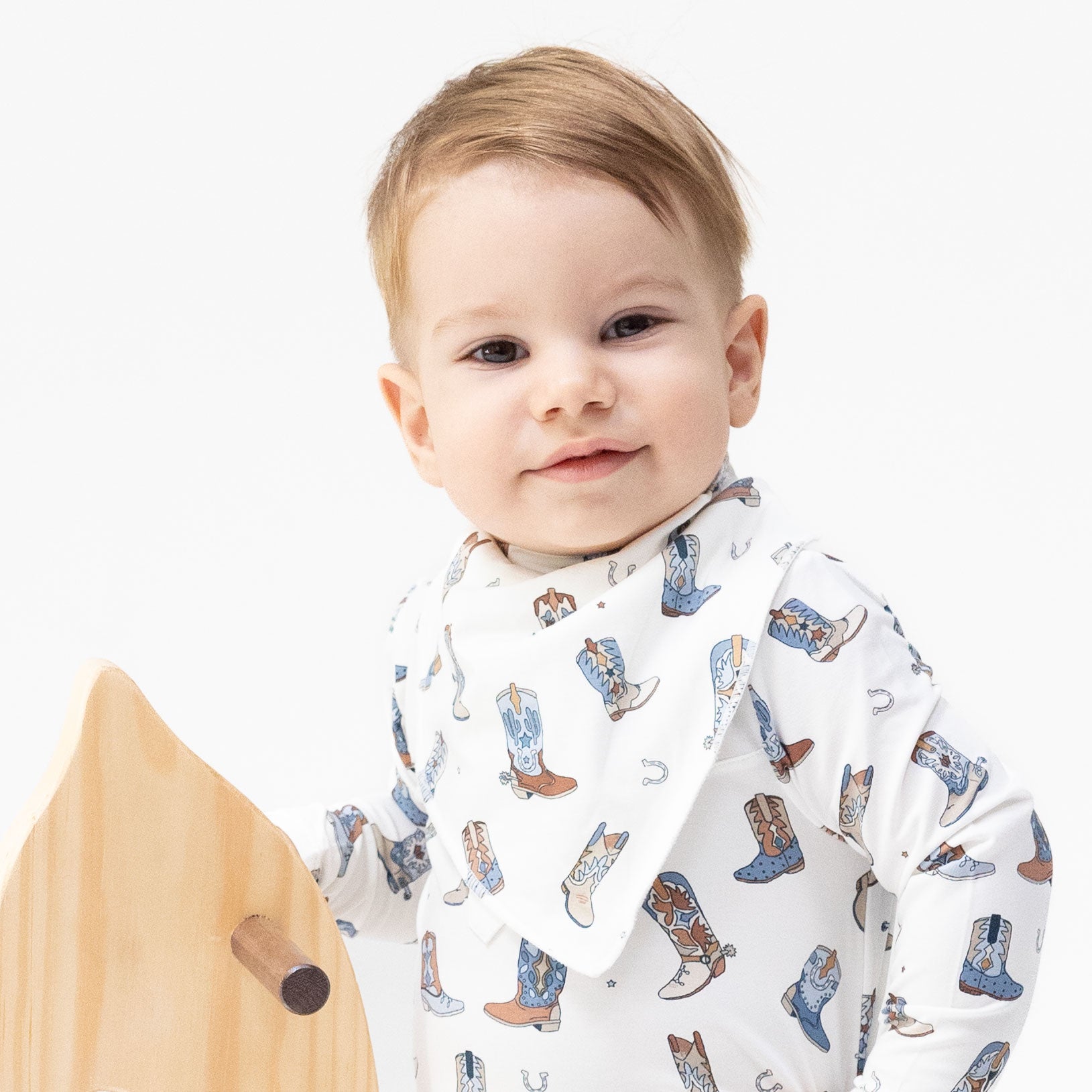 Buckaroo Boots - Bandana Bib