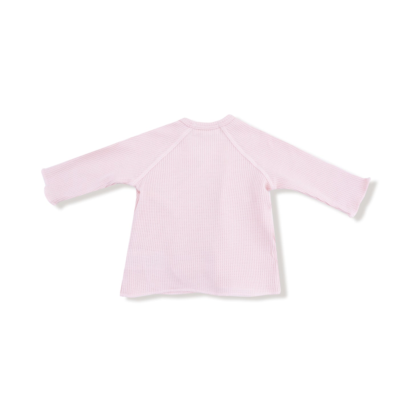 Long Sleeve Kimono  & Footed Pant in our Veiled Pink print from Angel Dear