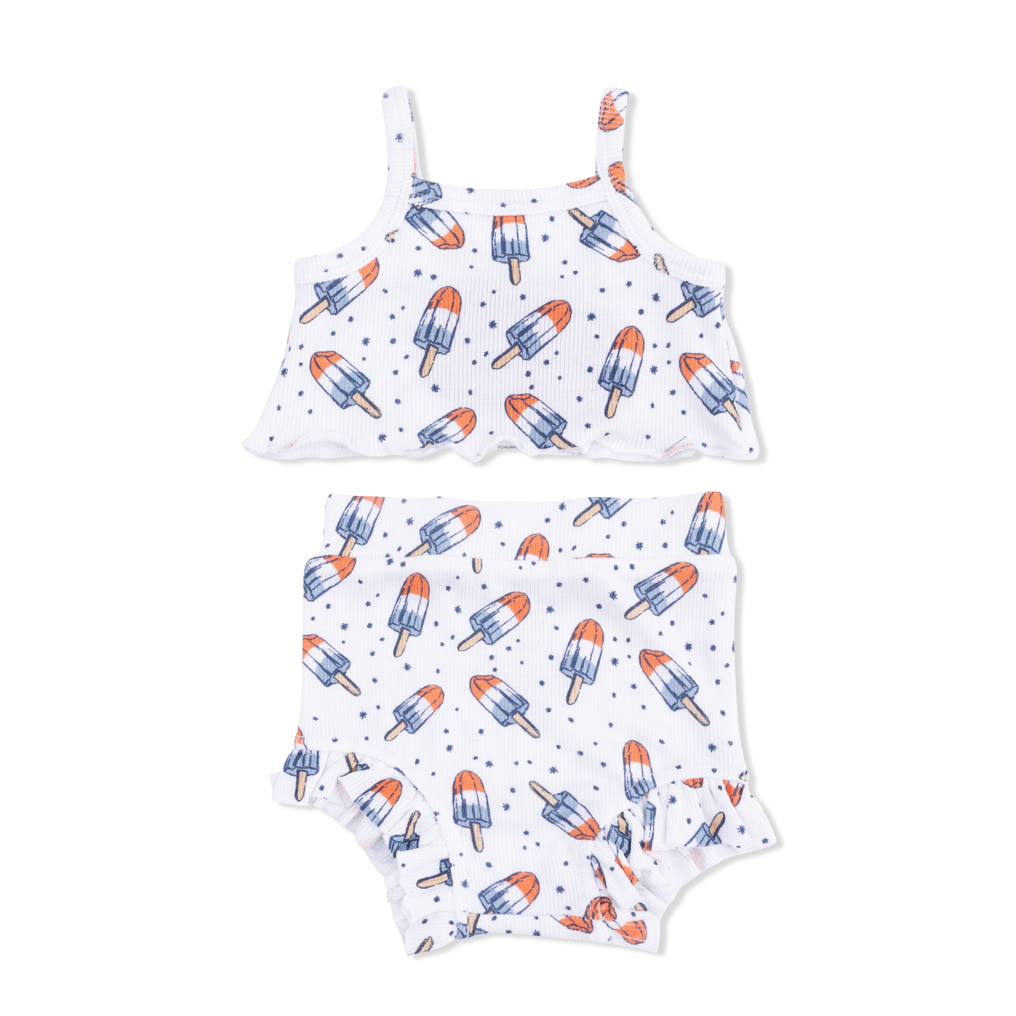 Astro Pop - Tank Top & High Waisted Short-Angel Dear