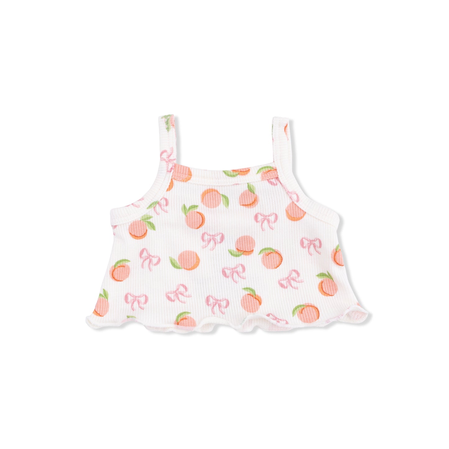 Little Peaches - Tank Top & High Waisted Short-Angel Dear