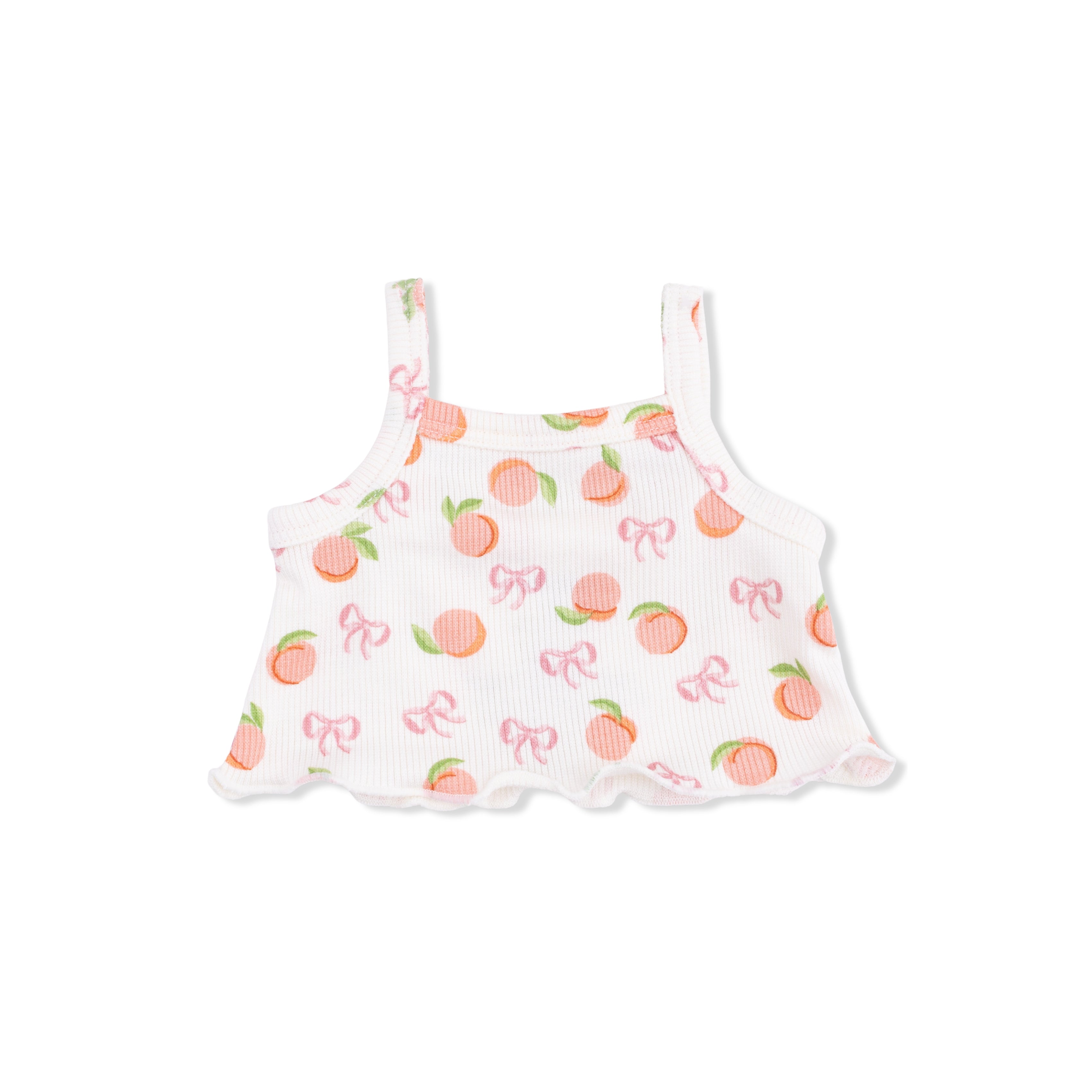 Little Peaches - Tank Top & High Waisted Short-Angel Dear