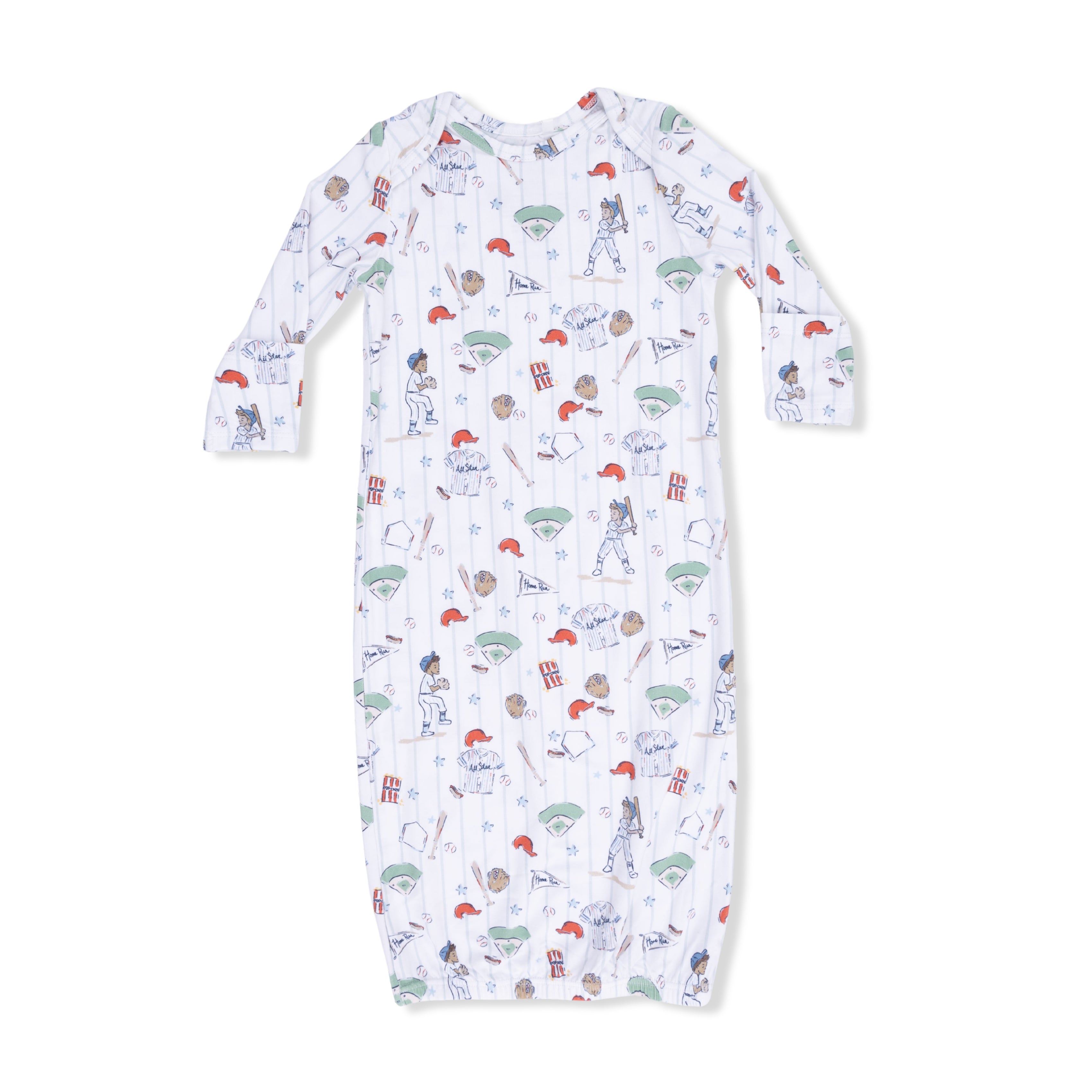 Home Run Baseball - Lap Shoulder Gown-Angel Dear