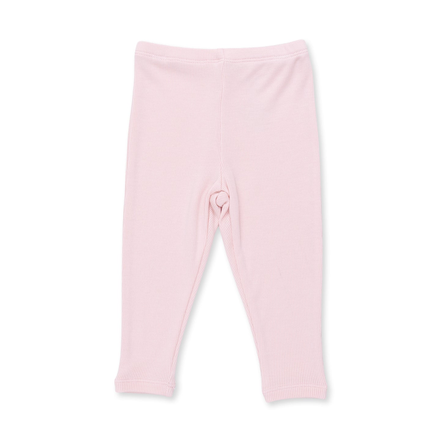 Solid Veiled Pink Rib - Legging