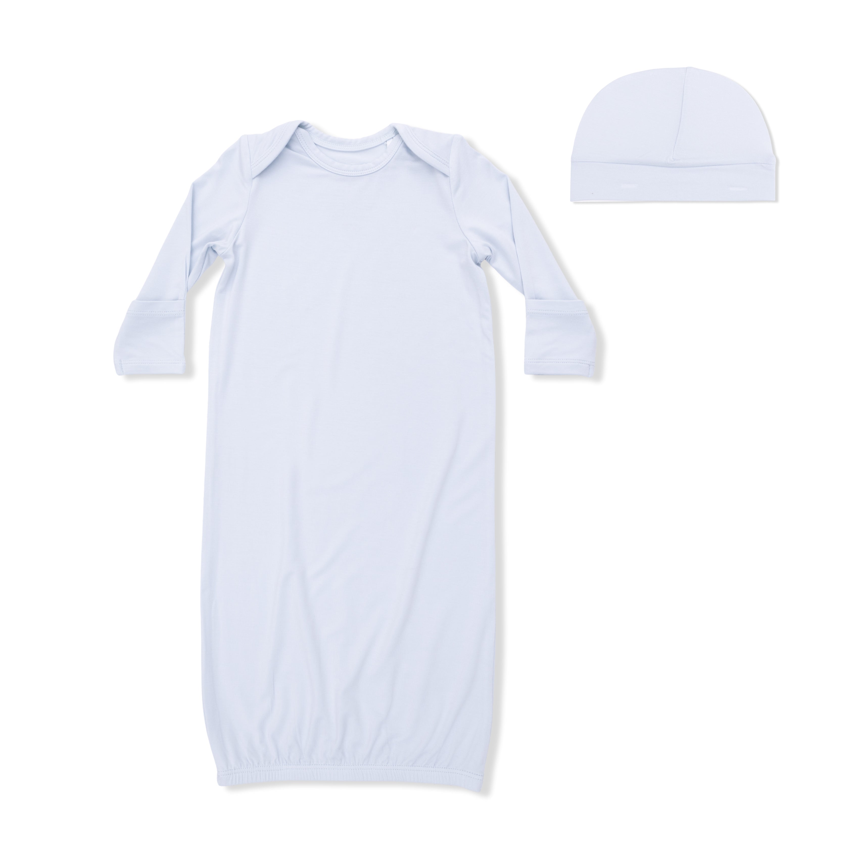 Solid Plein Air - Lap Shoulder Gown and Beanie Hat-Angel Dear