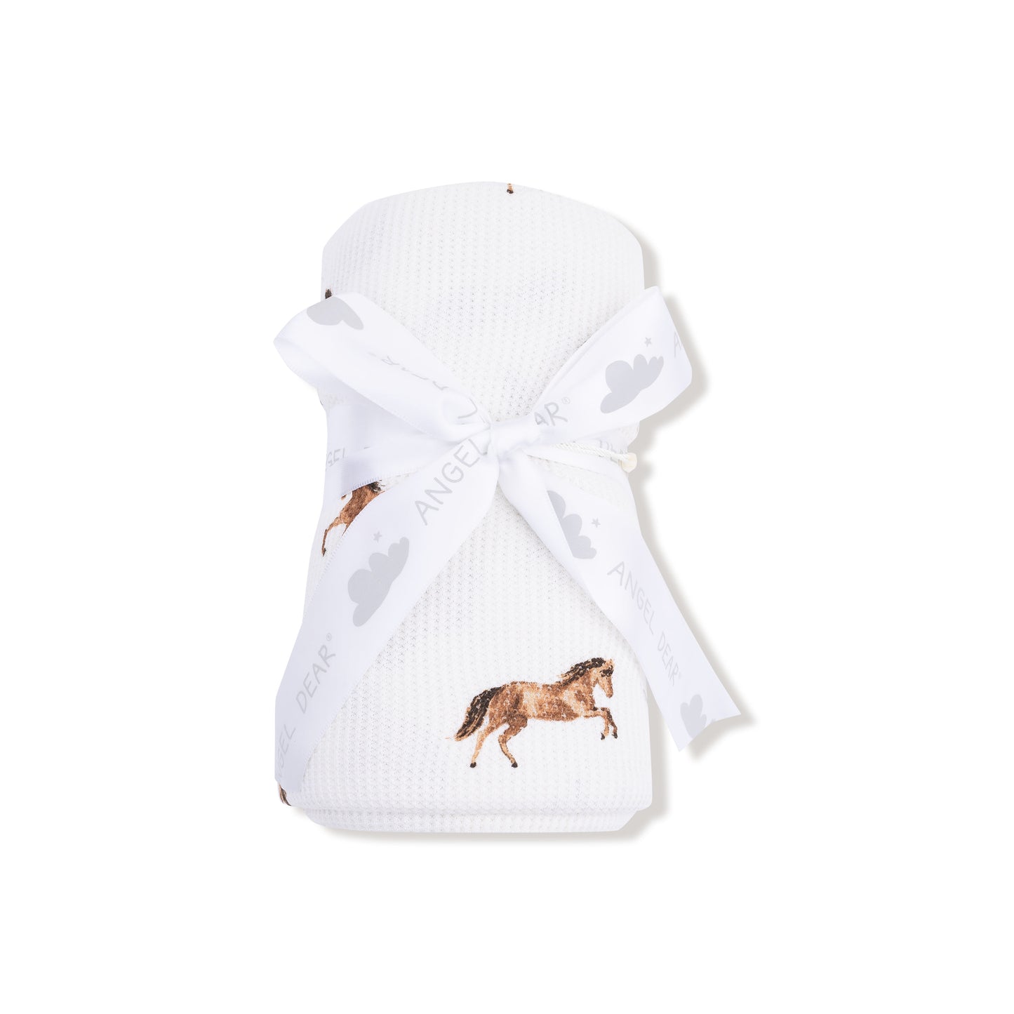 Swaddle Blanket in our  Mini Horses print from Angel Dear