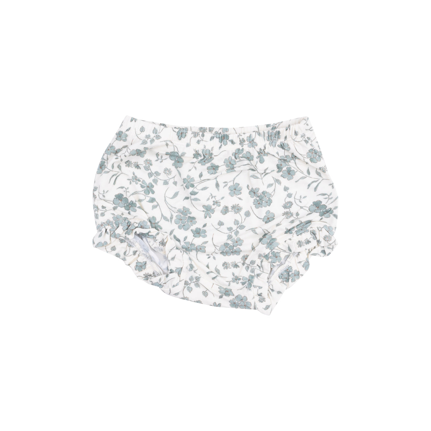 Ruffle Top & Bloomer - Baby's Breathe Floral