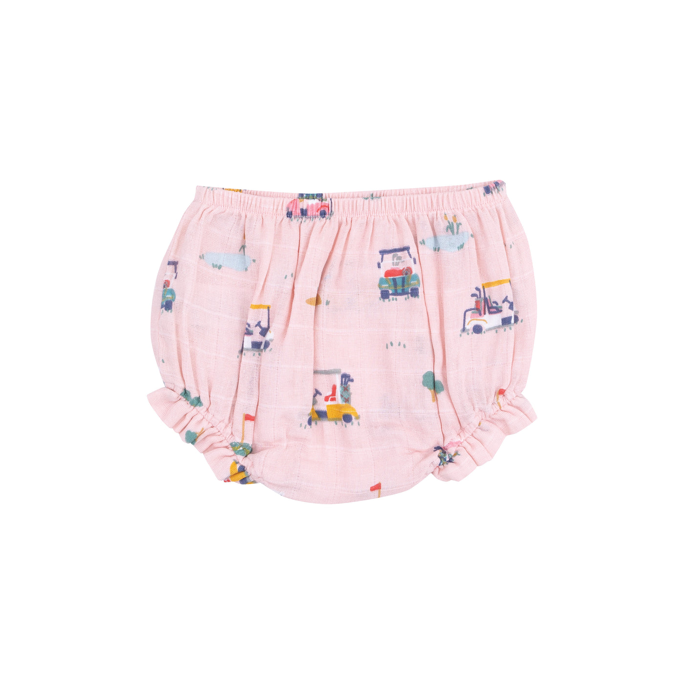 Ruffle Top & Bloomer - Golf Cart Cuties Pink