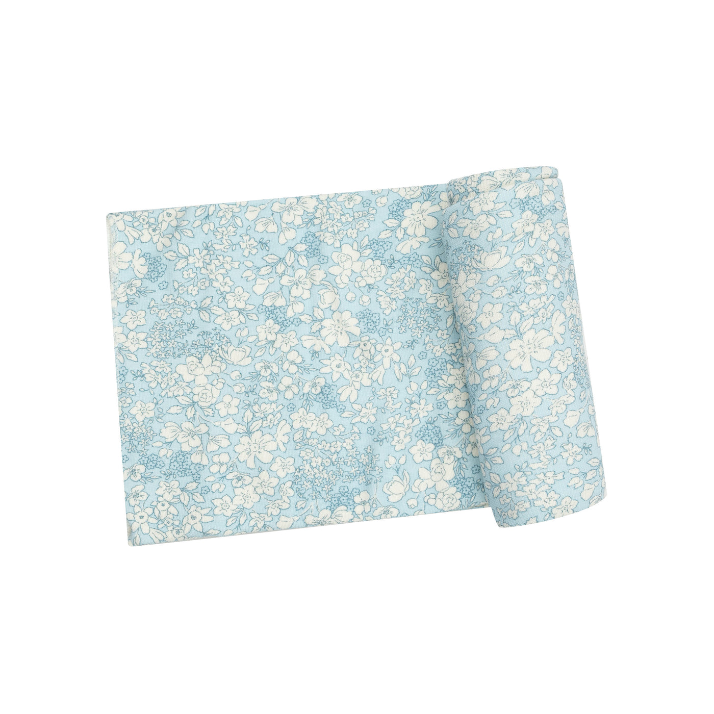 Swaddle Blanket - Blue Meadow Floral