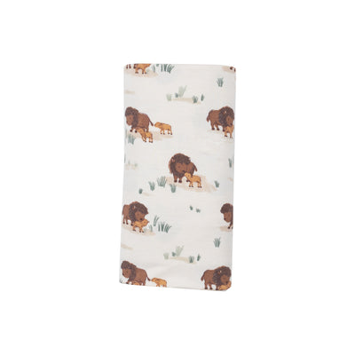 Swaddle Blanket - Bison Families