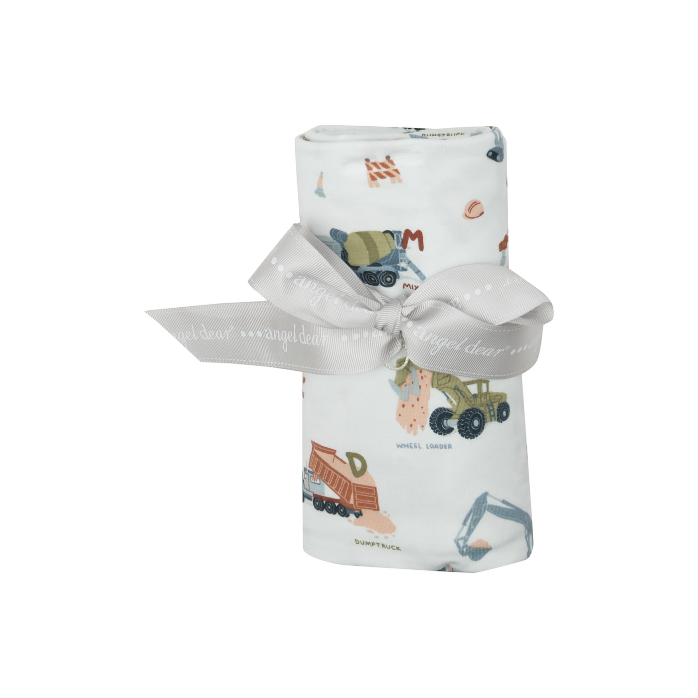 Swaddle Blanket - Construction Alphabet-Angel Dear