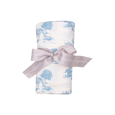 Swaddle Blanket - Farm Toile