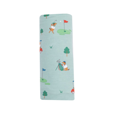 Swaddle Blanket - Golf Club Pups-Angel Dear