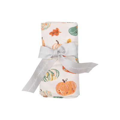 Swaddle Blanket - Crayon Pumpkins-Angel Dear