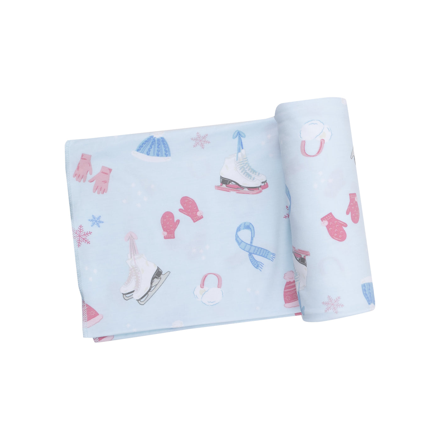 Swaddle Blanket - Ice Skating-Angel Dear