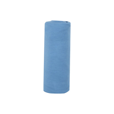 Swaddle Blanket - Basics - Solid Lichen Blue