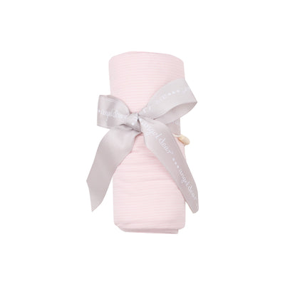 Swaddle Blanket - Light Pink Stripe