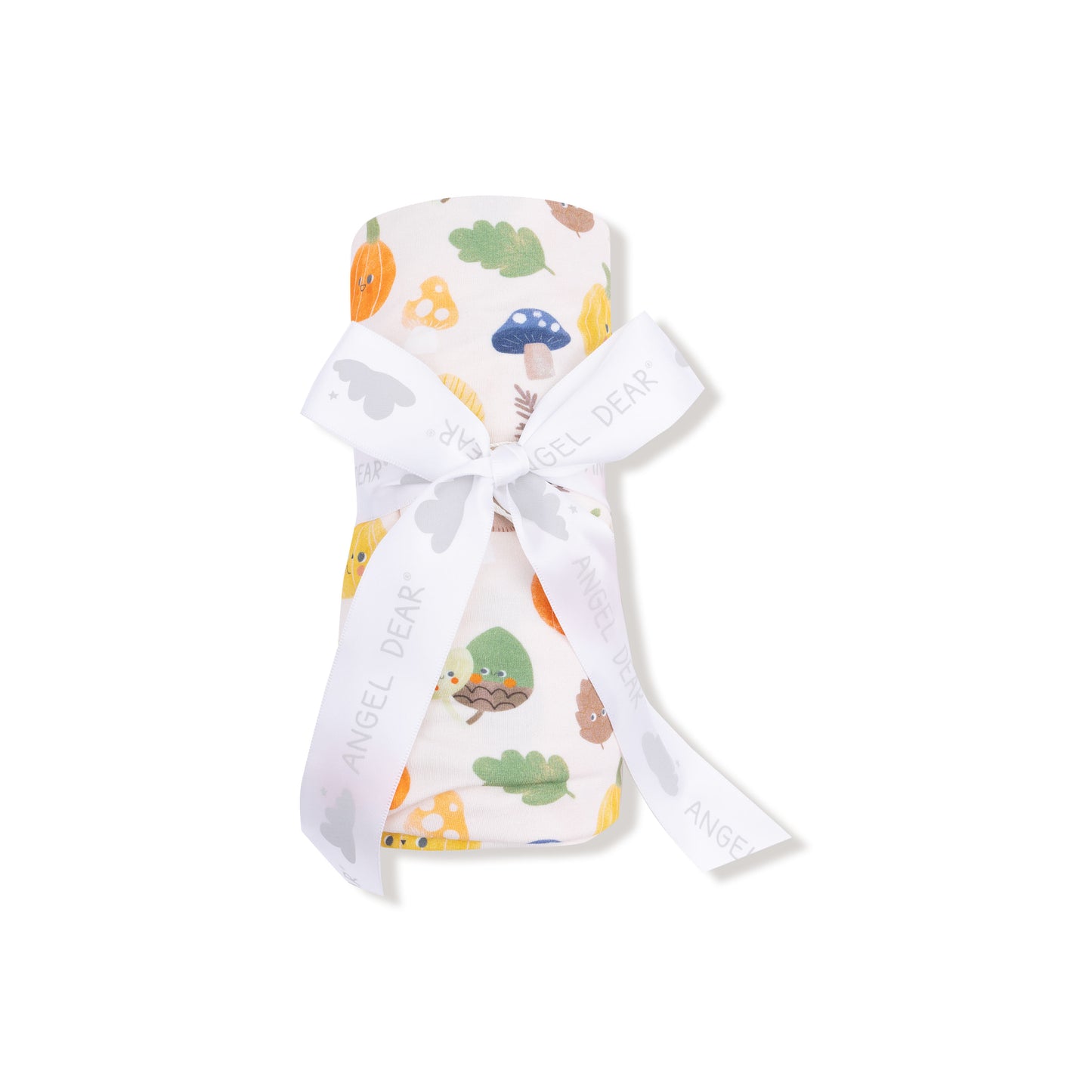 Swaddle Blanket in our  Autumn Pumpkins print from Angel Dear