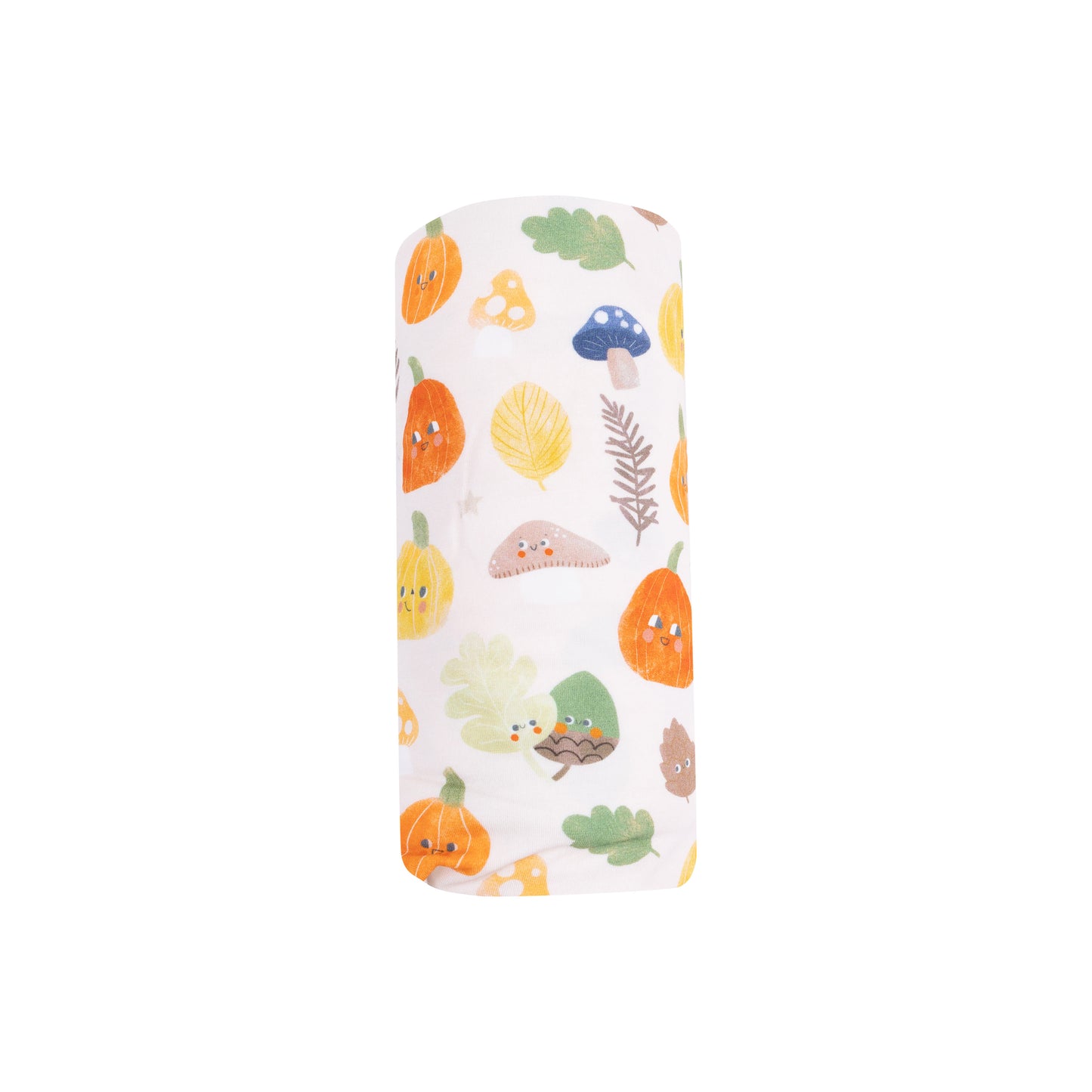 Swaddle Blanket in our  Autumn Pumpkins print from Angel Dear